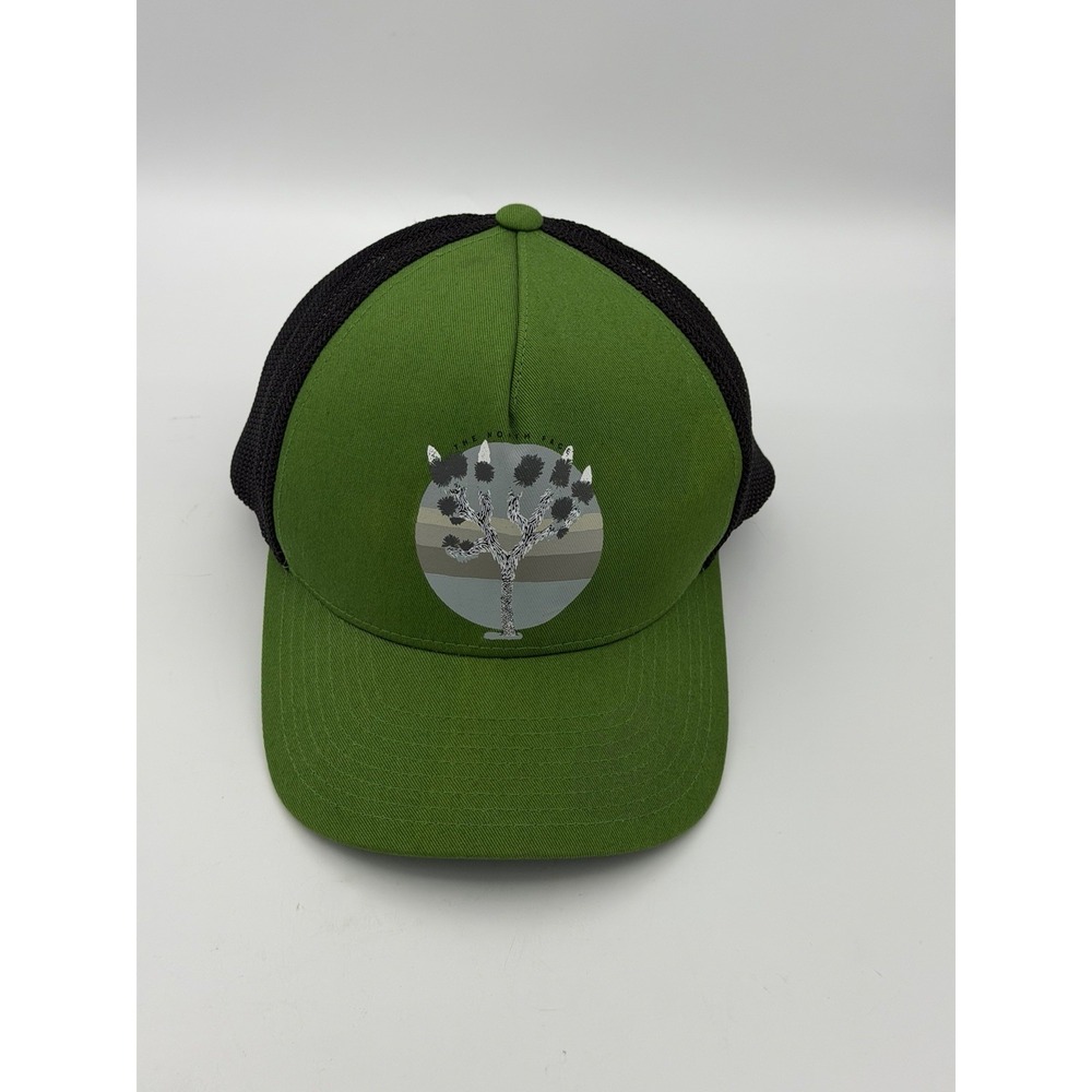 The North Face The Mojave Trucker Hat Green Mesh Adjustable Unisex One Size